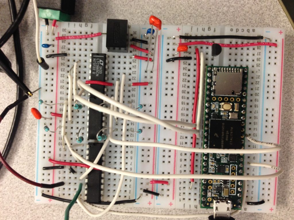 CSC214 S18 Lab Circuit built